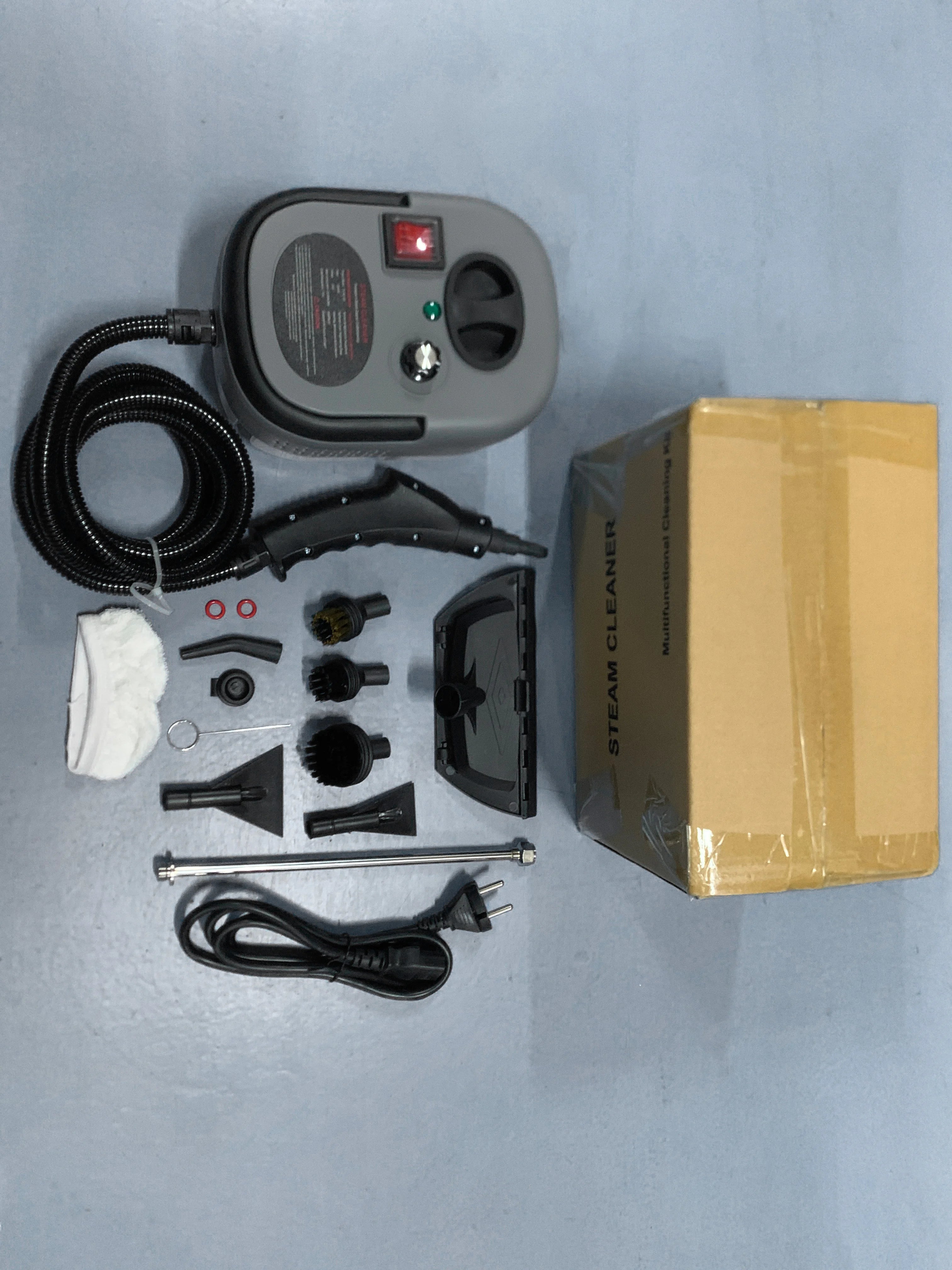 2500W High And Temperature Handheld Steam Cleaners Air Conditioner Kitchen Hood Car Steam Clean Machine Floor and More Cleaning